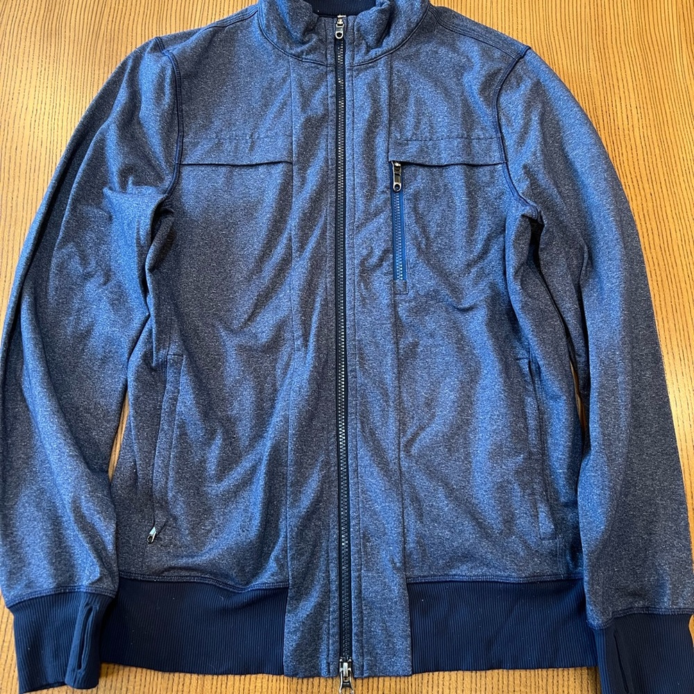 Lululemon men’s zip up blue size medium